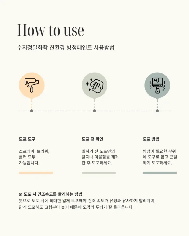 친환경 수성 방청 페인트